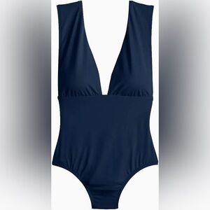 J. Crew plunge Bathing Suit